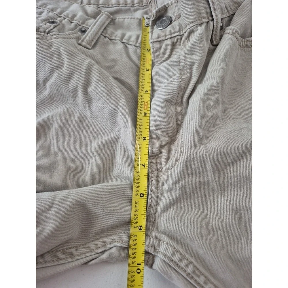 Levi's‎ 514  White Tab  Jeans Mens 34x30 Tan 5 Pkt Straight Leg Grunge